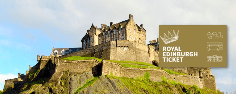 Royal Edinburgh Ticket mit Edinburgh Castle